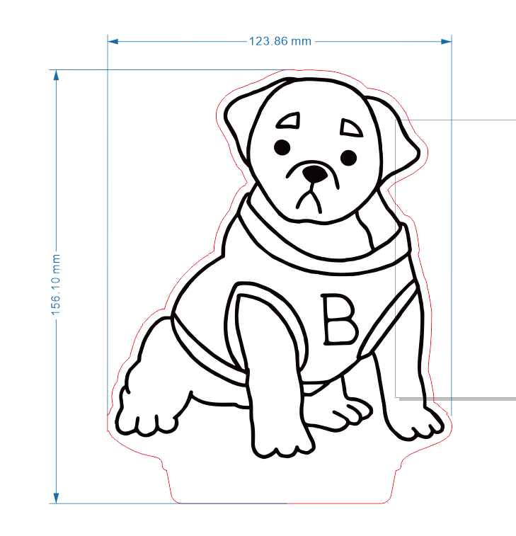 Butler Acrylic Lamp - Image 2