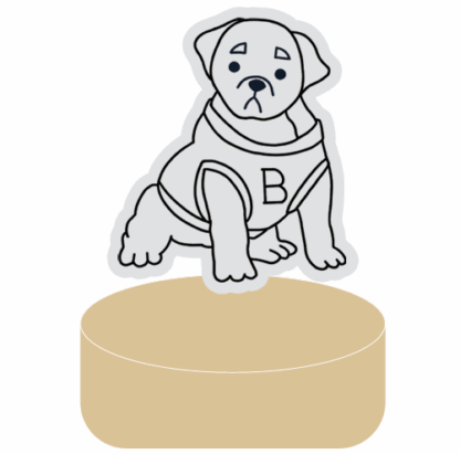 Butler Acrylic Lamp