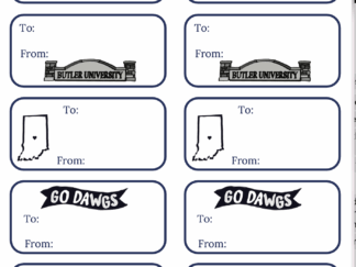 Butler Gift Tags