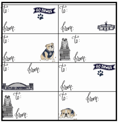 Butler Gift Tags