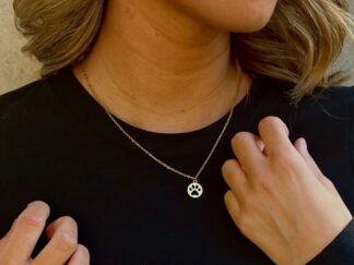 Paw Print Necklace