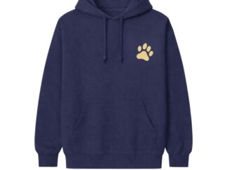 Pawsitive Vibes Navy Hoodie