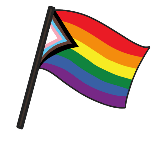 LGBTQ+ Flag Soft Enamel Pin