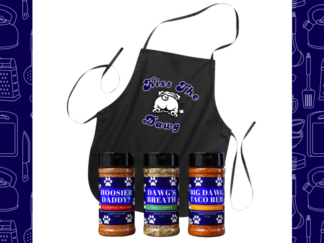 Dawg's Kitchen Apron & Seasoning Bundle
