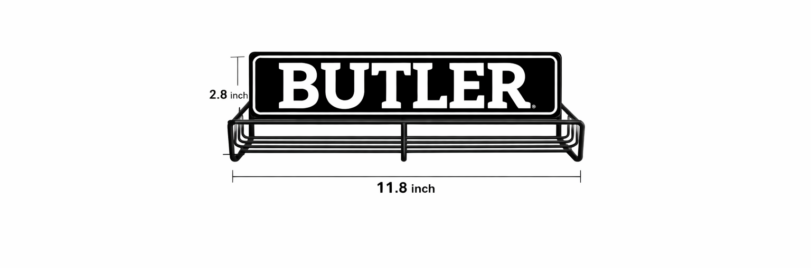 Magnetic Shelf with Butler Campus (11.8")